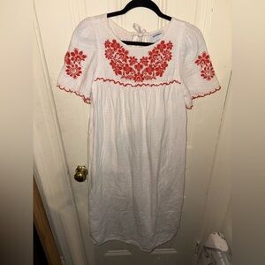 Embroidered dress